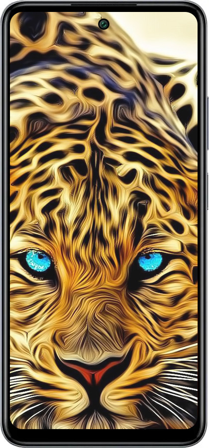 Силиконовый чехол Леопард для Infinix Smart 8 Plus - 6611u-3677 изображение 