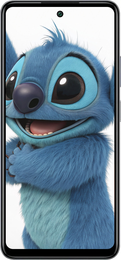 Силіконовий чехол Стіч 1 для Infinix Smart 8 Plus - 6686u-3677 изображение 