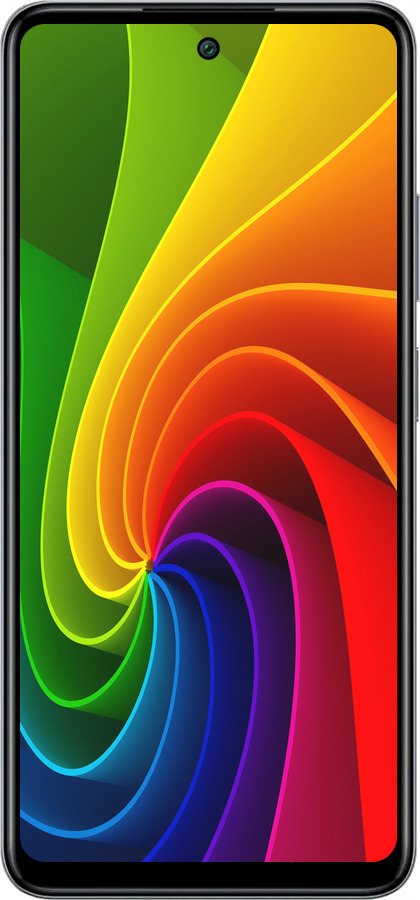 Силиконовый чехол Радужный вихрь для Infinix Smart 8 Plus - 747u-3677 изображение 