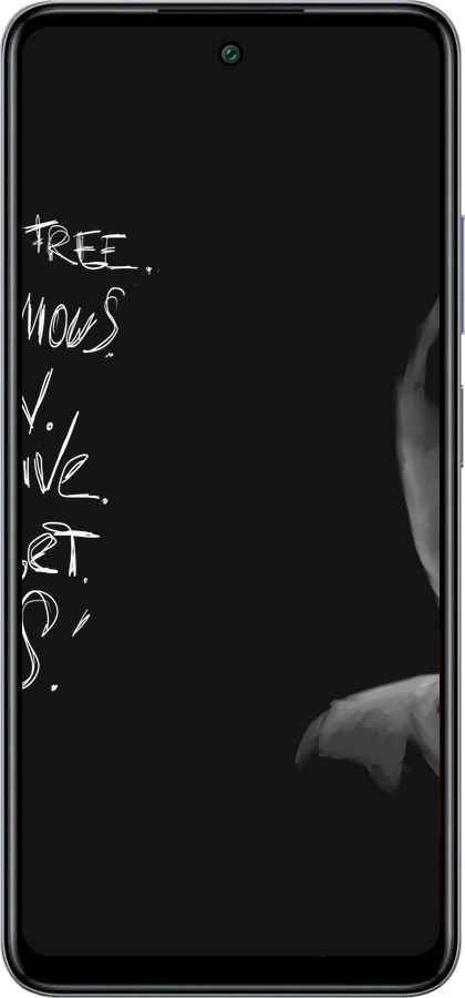 Силиконовый чехол Анонимус для Infinix Smart 8 Plus - 832u-3677 изображение 