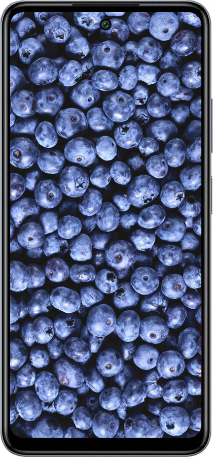 Силиконовый чехол Черника для Infinix Smart 8 Plus - 851u-3677 изображение 