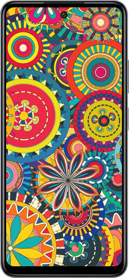 Силиконовый чехол Узор 5 для Infinix Smart 8 Plus - 902u-3677 изображение 