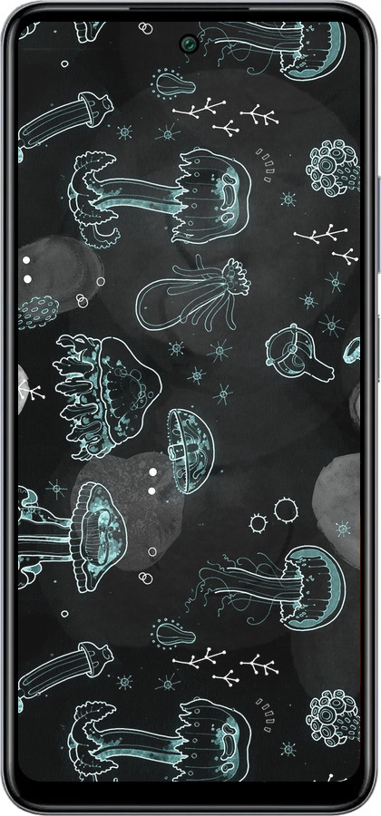 Силиконовый чехол Медузы для Infinix Smart 8 Plus - 906u-3677 изображение 