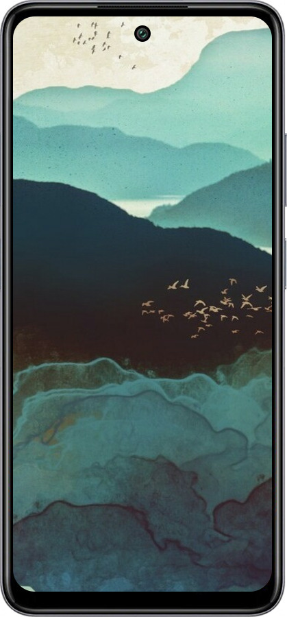 TPU чехол Із зображенням гір Індіго для Tecno Spark 20c BG7n - 6484b-3627 изображение 