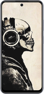 TPU чехол Скелет-меломан v2 для Infinix Smart 9 - 1200b-3809 изображение 