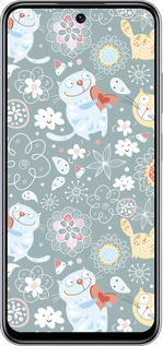 TPU чехол Котята v3 для Infinix Smart 9 - 1223b-3809 изображение 