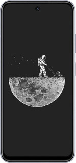 TPU чехол Moon in dark для Infinix Smart 9 - 4176b-3809 изображение 