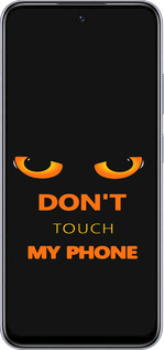 TPU чехол Don't touch the phone для Infinix Smart 9 - 4261b-3809 изображение 