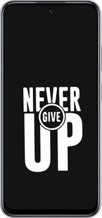 TPU чехол Никогда не сдавайся для Infinix Smart 9 - 4572b-3809 изображение 
