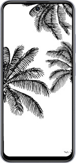 TPU чехол Пальмы1 для Infinix Smart 9 - 4634b-3809 изображение 