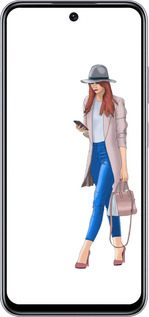 TPU чехол Девушка 1 для Infinix Smart 9 - 4751b-3809 изображение 