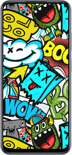 TPU чехол Стикеры v4 для Infinix Smart 9 - 5508b-3809 изображение 