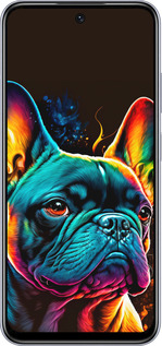 TPU чехол Яркий бульдог для Infinix Smart 9 - 5547b-3809 изображение 