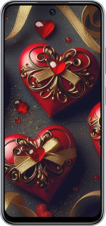 TPU чехол Сердечки v4 для Infinix Smart 9 - 5834b-3809 изображение 