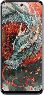 TPU чехол Стихия огня для Infinix Smart 9 - 6101b-3809 изображение 