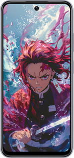 TPU чехол Танджиро Камадо: Клинок рассекающий демонов для Infinix Smart 9 - 6111b-3809 изображение 