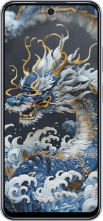 TPU чехол Водяной дракон для Infinix Smart 9 - 6113b-3809 изображение 