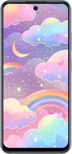 TPU чехол Облака и радуга для Infinix Smart 9 - 6312b-3809 изображение 