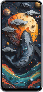 TPU чехол Кит в космосе для Infinix Smart 9 - 6328b-3809 изображение 