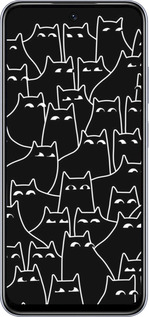 TPU чехол С изображением кошек для Infinix Smart 9 - 6470b-3809 изображение 