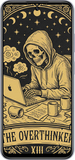 TPU чехол The Overthinker для Infinix Smart 9 - 6774b-3809 изображение 