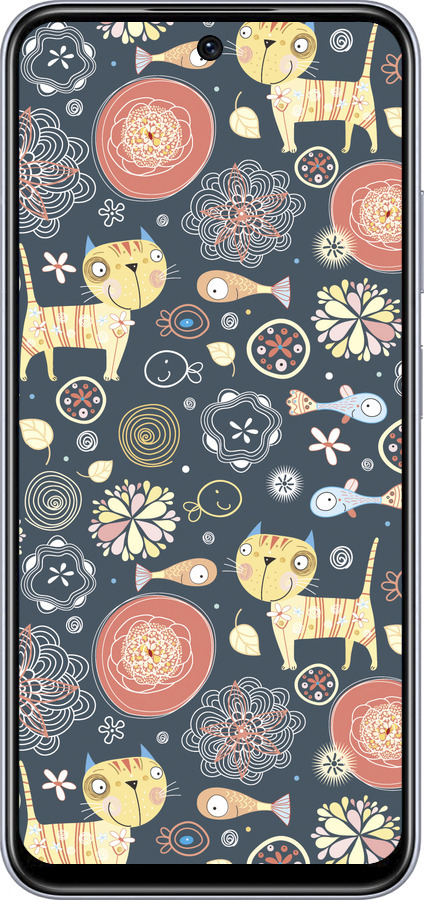 TPU чехол Котята v4 для Infinix Smart 9 - 1224b-3809 изображение 