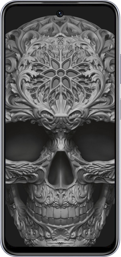 TPU чехол skull-ornament для Infinix Smart 9 - 4101b-3809 изображение 