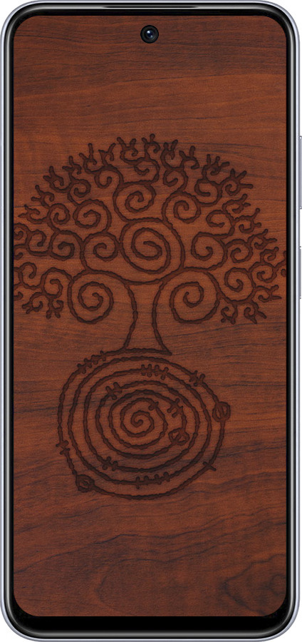 TPU чехол Узор дерева для Infinix Smart 9 - 4119b-3809 изображение 