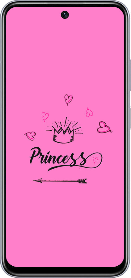 TPU чехол Princess для Infinix Smart 9 - 4361b-3809 изображение 