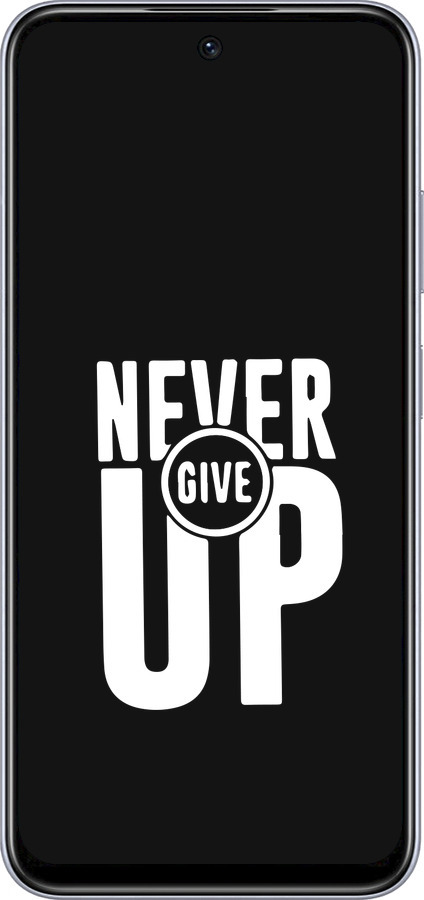 TPU чехол Никогда не сдавайся для Infinix Smart 9 - 4572b-3809 изображение 