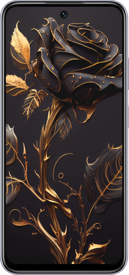 TPU чехол Роза 3 для Infinix Smart 9 - 5552b-3809 изображение 