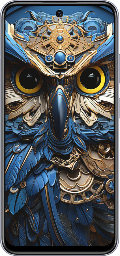 TPU чехол Сова v2 для Infinix Smart 9 - 5649b-3809 изображение 