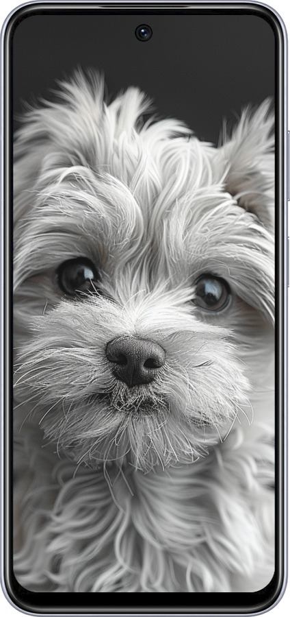 TPU чехол Мальтипу на чорном фоне для Infinix Smart 9 - 6156b-3809 изображение 