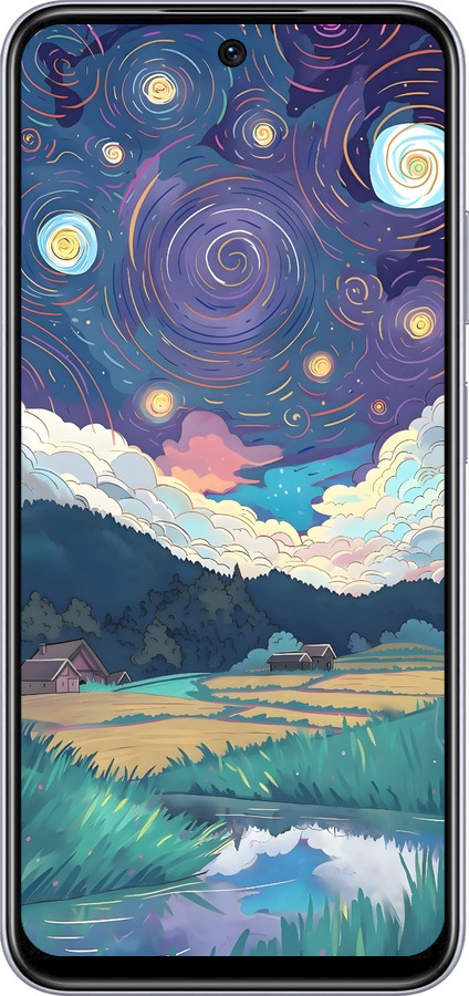 TPU чехол Креативный арт для Infinix Smart 9 - 6322b-3809 изображение 