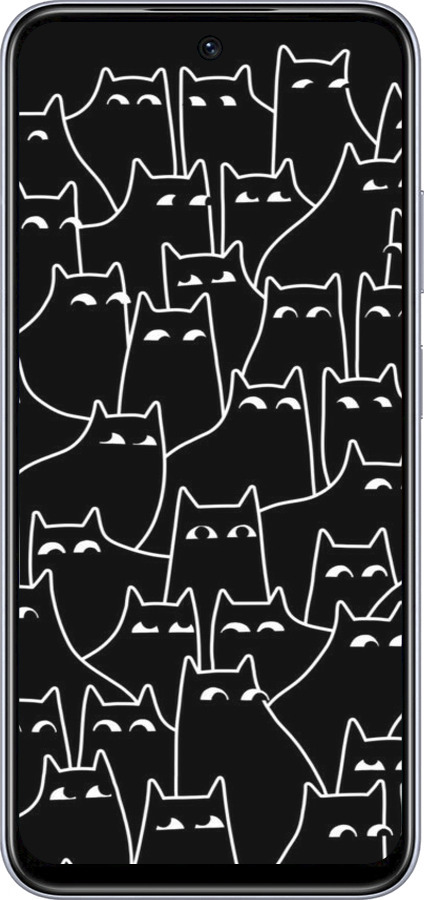 TPU чехол С изображением кошек для Infinix Smart 9 - 6470b-3809 изображение 