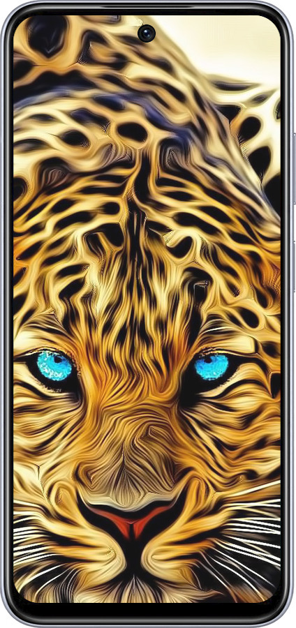 TPU чехол Леопард для Infinix Smart 9 - 6611b-3809 изображение 