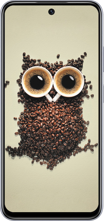 TPU чехол Сова из кофе для Infinix Smart 9 - 777b-3809 изображение 