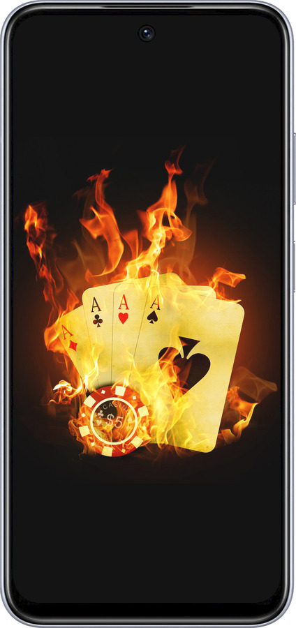 TPU чехол Палаючі карти  для Infinix Smart 9 - 839b-3809 изображение 