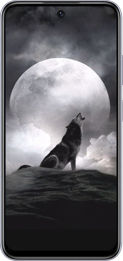 TPU чехол Воющий волк для Infinix Smart 9 - 934b-3809 изображение 