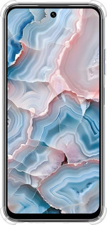 Силикон с усиленными углами чехол Мрамор для Infinix Smart 9 - 6306sp-3809 изображение 
