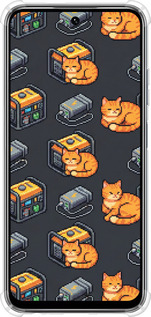 Силикон с усиленными углами чехол Autonomous Zone для Infinix Hot 50i - 6771sp-3965 изображение 