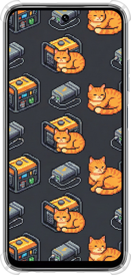 Силикон с усиленными углами чехол Autonomous Zone для Infinix Hot 50i - 6771sp-3965 изображение 