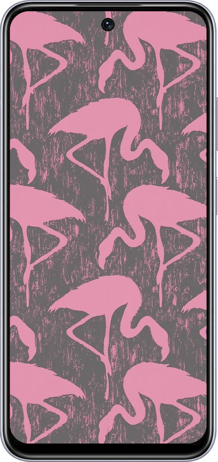 Силиконовый чехол Vintage-Flamingos для Infinix Smart 9 - 4171u-3809 изображение 