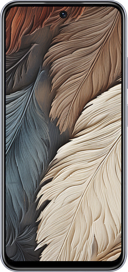 Силиконовый чехол Листья в стиле бохо для Infinix Smart 9 - 5643u-3809 изображение 