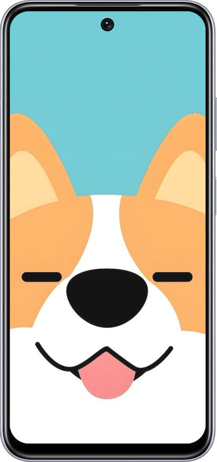 Силиконовый чехол Корги для Infinix Smart 9 - 6280u-3809 изображение 