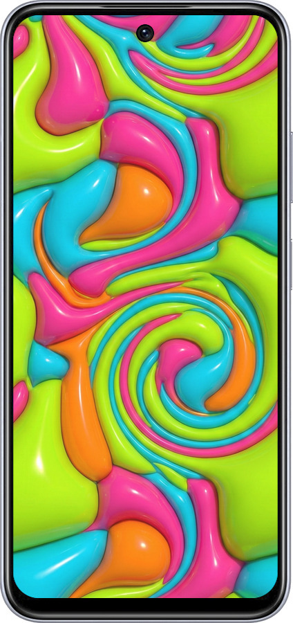 Силиконовый чехол Y2K Jelly Dream для Infinix Smart 9 - 6780u-3809 изображение 