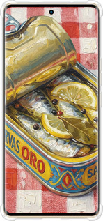 Силикон с усиленными углами чехол Vintage Sardine Tin Phone для Infinix Zero 30 4G - 6772sp-3413 изображение 