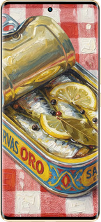 Силиконовый чехол Vintage Sardine Tin Phone для Infinix Zero 30 4G - 6772u-3413 изображение 