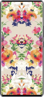 Силиконовый чехол Цветочный узор для Infinix Zero 40 5G - 1083u-3822 изображение 