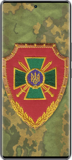 Силиконовый чехол Пограничная служба Украины для Infinix Zero 40 5G - 1091u-3822 изображение 